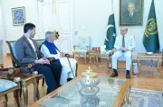 Shehbaz Sharif Meets Veteran Politician Ghulam Ahmad Bilour