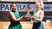 Siniakova and Townsend win first French Open women's doubles title together