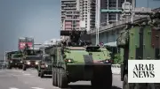 Taiwan begins 5-day military drill with tanks patrolling streets amid China pressure