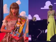 Taylor Swift Performs at Toy Story 5 Premiere with Randy Newman