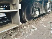 Tezgam Express Coach Derails Near Sihala, Panic Ensues
