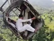 Three Rescued from Faulty Chairlift in Abbottabad