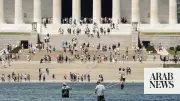 Trump Blames Reflecting Pool Woes on Vandalism Without Evidence