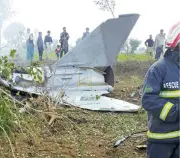 Two Pilots Martyred in PAF Trainer Crash Near Mardan
