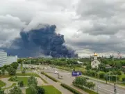 Ukrainian Drones Strike Moscow Oil Refinery Again, Blazing Fire Erupts