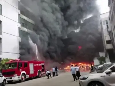 28 Dead in China Shoe Factory Fire, President Xi Urges Rescue
