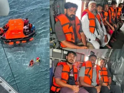 Pakistan Navy Rescues 20 Crew from Sinking Dhow Off Ormara