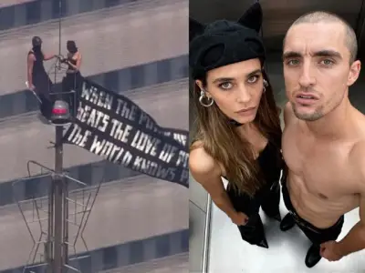 Russian Rooftoppers Arrested After Empire State Building Climb and Engagement