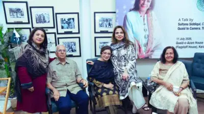 Sultana Siddiqui Discusses Media Role in Nation Building at QAHM