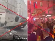 Fact Check: Viral Videos of Paris Riots Not Moroccan Fans